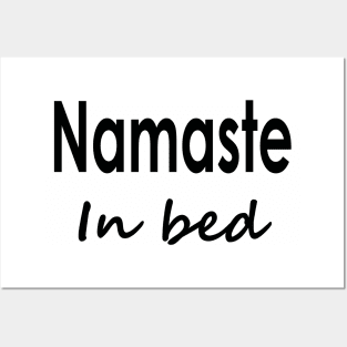 Namaste In Bed Posters and Art